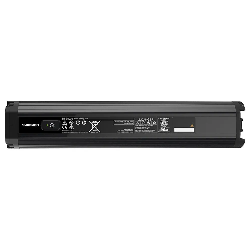 Shimano Steps E8036 630wh 17.5a 36v Batteri, Black, One Size