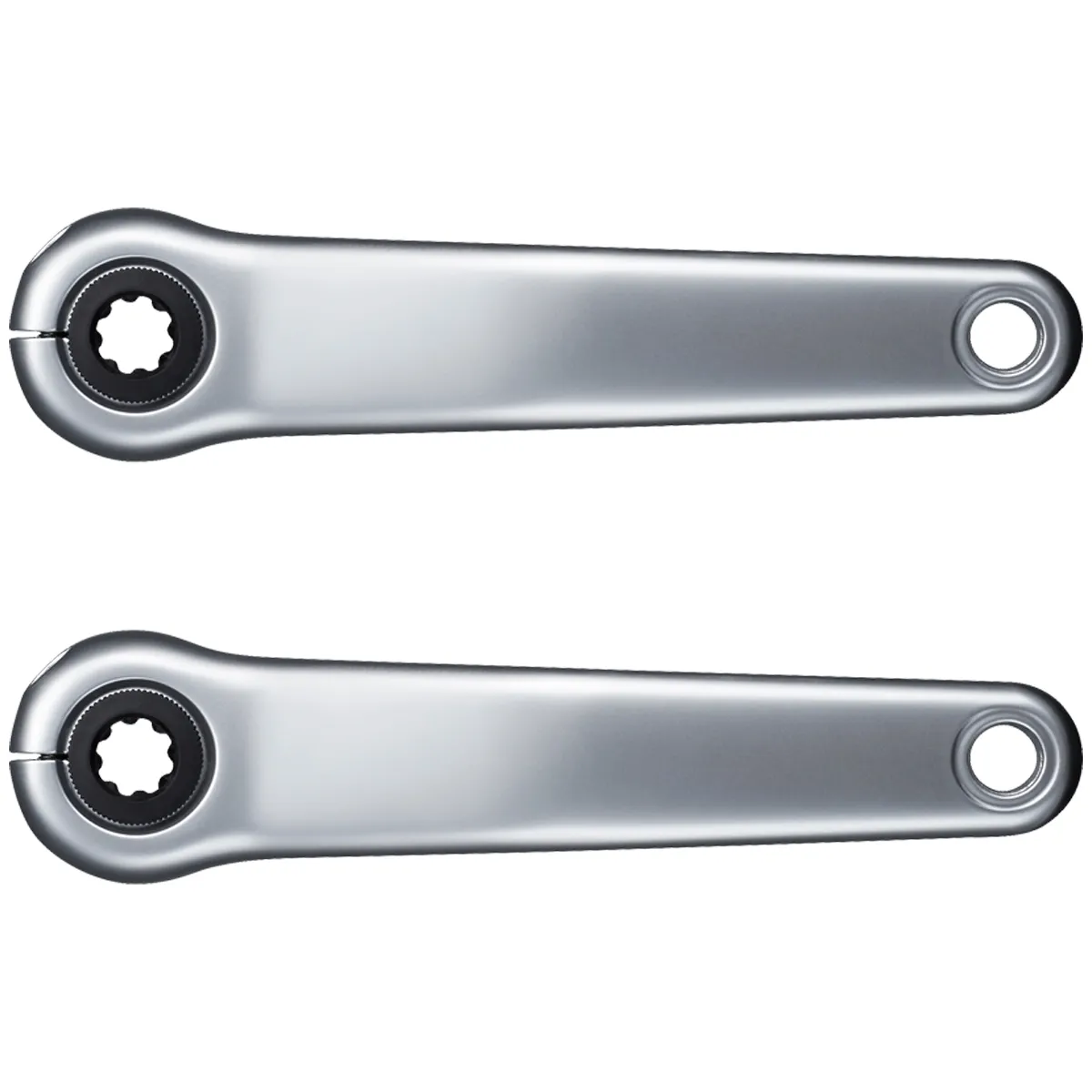 Shimano Steps FC-E6100 Vevarmar, Svart, 175mm