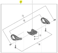 Shimano Steps SC-E6100 Bracket Unit Shimano Steps SC-E6100 Bracket Unit