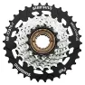 Shimano Tourney Mf-tz510-t Kassett, Silver / black, 7s, 14-34t