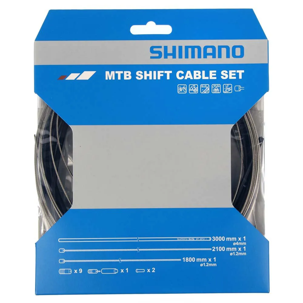 Shimano Ultimate Cable Kit Växelvajer, Black, 1.2 x 2100mm Shimano Ultimate Cable Kit Växelvajer, Black, 1.2 x 2100mm