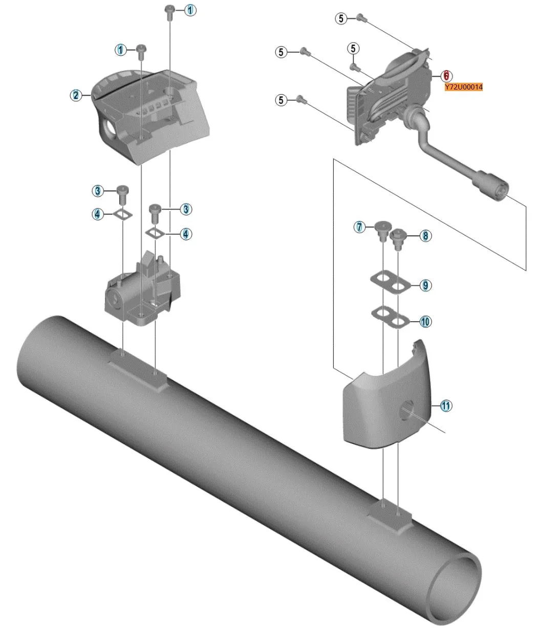 Shimano Upper Case Assembly 300