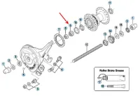 Shimano vänster konus HB-IM40 M9