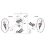 Shimano Vänster Spak R9100, Black, One Size