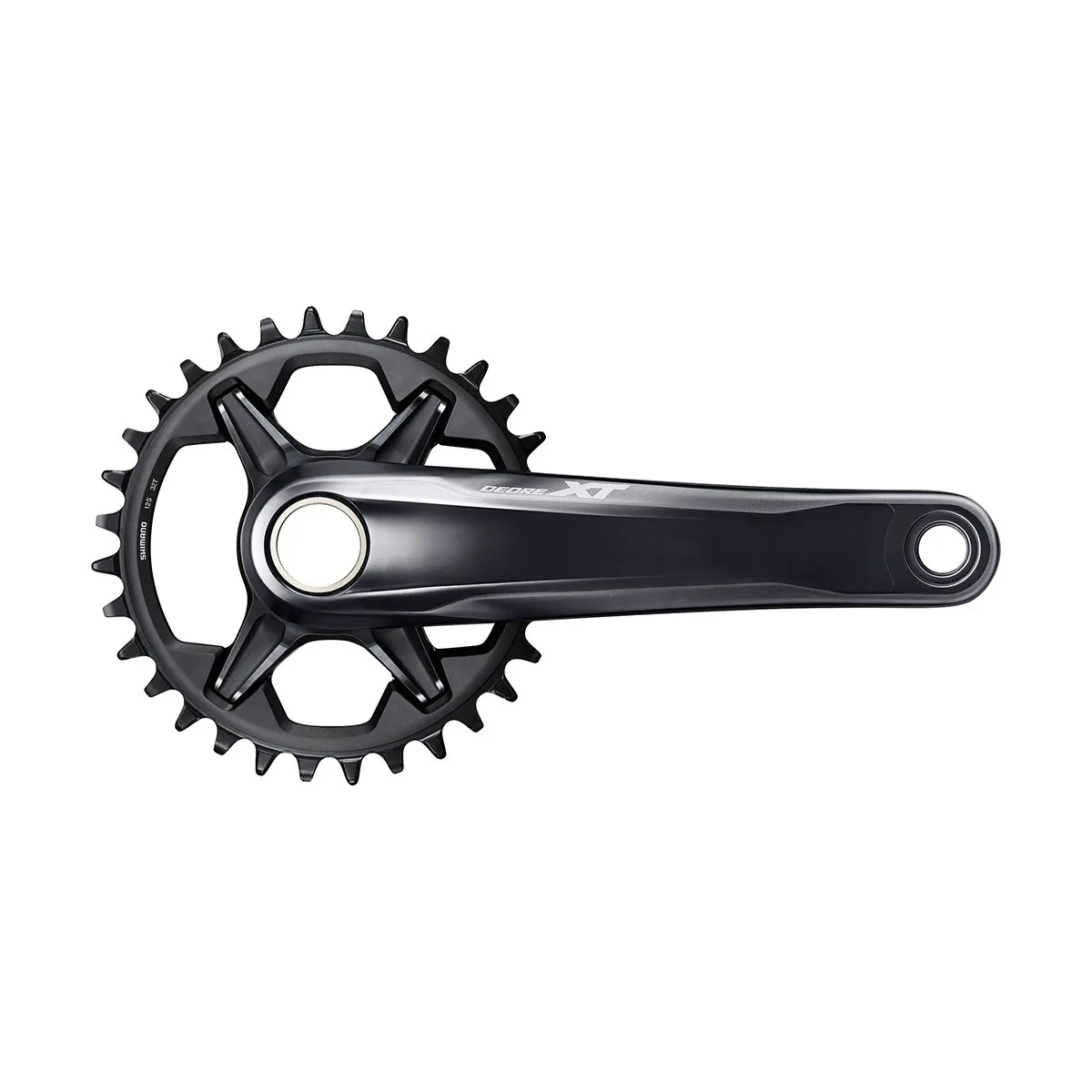 Shimano vevparti XT M8130 utan drev, super Boost (157/59), Svart Shimano vevparti XT M8130 utan drev, super Boost (157/59), Svart