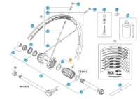 Shimano WH-MT66 Frihjulsbody