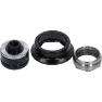 Shimano Wh-r9200-c50-tu-f Right Låsmutter, Black, One Size