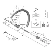 Shimano Wh-r9200-c50-tu-r Vänster Navkon Shimano Wh-r9200-c50-tu-r Vänster Navkon