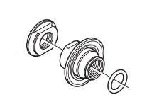 Shimano WH-RS21 Konus Fram Shimano WH-RS21 Konus Fram