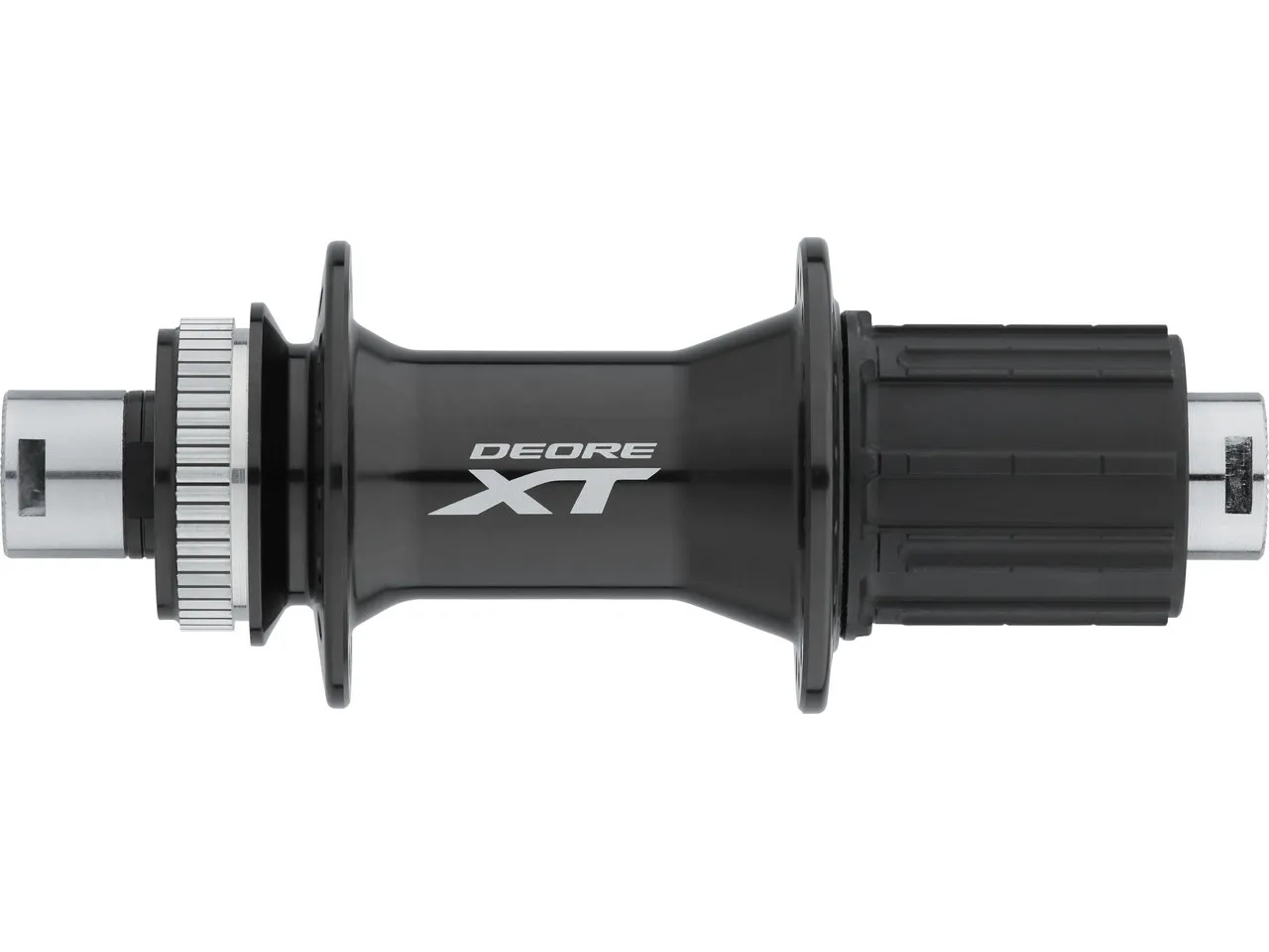 Shimano XT HR-Nabe FH-M8010 Disc Center Lock für 12 mm Steckachse, Black / Silver, 32H, 12 x 142mm Shimano XT HR-Nabe FH-M8010 Disc Center Lock für 12 mm Steckachse, Black / Silver, 32H, 12 x 142mm