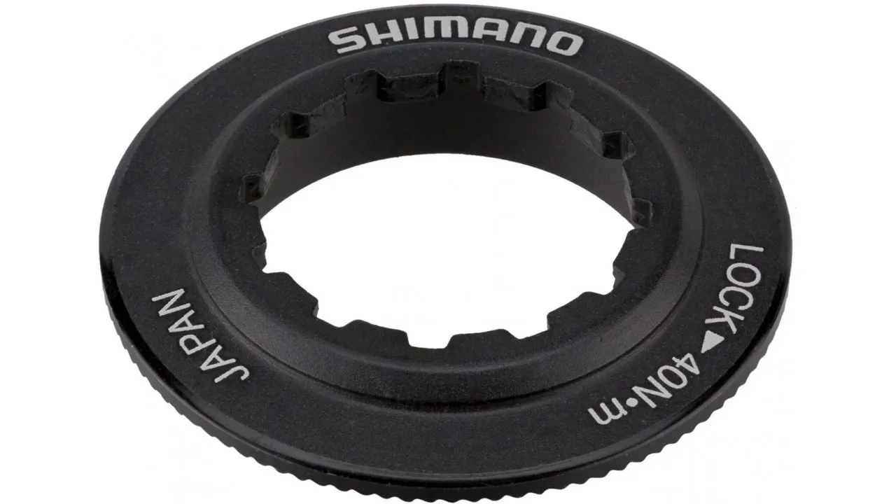 Shimano XT Låsring för Centerlock, Black