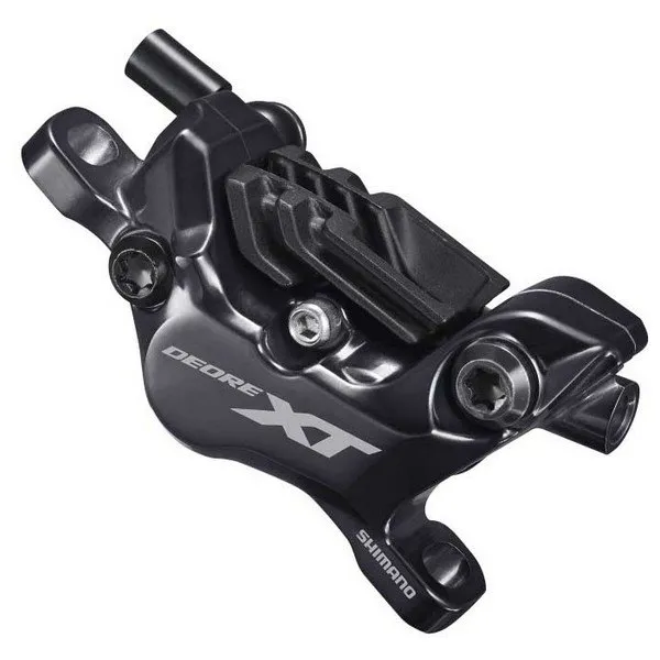Shimano Xt M8120 Dt 4p Post Mount Skivbromsok, Black, One Size Shimano Xt M8120 Dt 4p Post Mount Skivbromsok, Black, One Size
