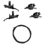 Shimano XT Scheibenbremsen Set BL-M8200+BR-M8200, Black, One Size