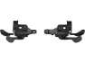 Shimano XT v+h Set Schaltgriffe SL-M8000-I mit I-Spec II 2-/3/11-fach, Black / silver, 2/3 x 11s