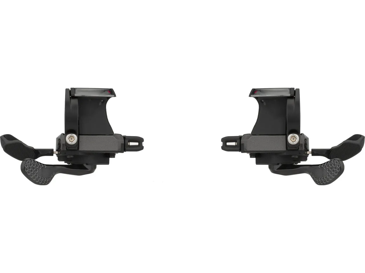 Shimano XT v+h Set Schaltgriffe SL-M8000 mit Klemmschelle 2-/3-/11-fach, Black / silver, 2/3 x 11s