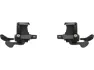 Shimano XT v+h Set Schaltgriffe SL-M8000 mit Klemmschelle 2-/3-/11-fach, Black / silver, 2/3 x 11s