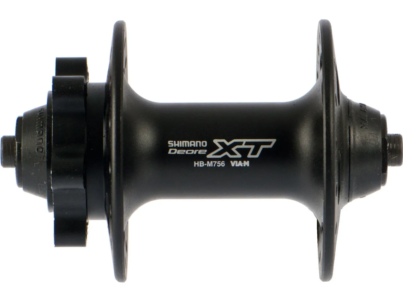 Shimano XT VR-Nabe HB-M756 Disc 6-Loch für Schnellspannachse Shimano XT VR-Nabe HB-M756 Disc 6-Loch für Schnellspannachse
