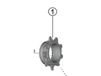 Shimano XTR CS-M9200 9T m/lockring Shimano XTR CS-M9200 9T m/lockring