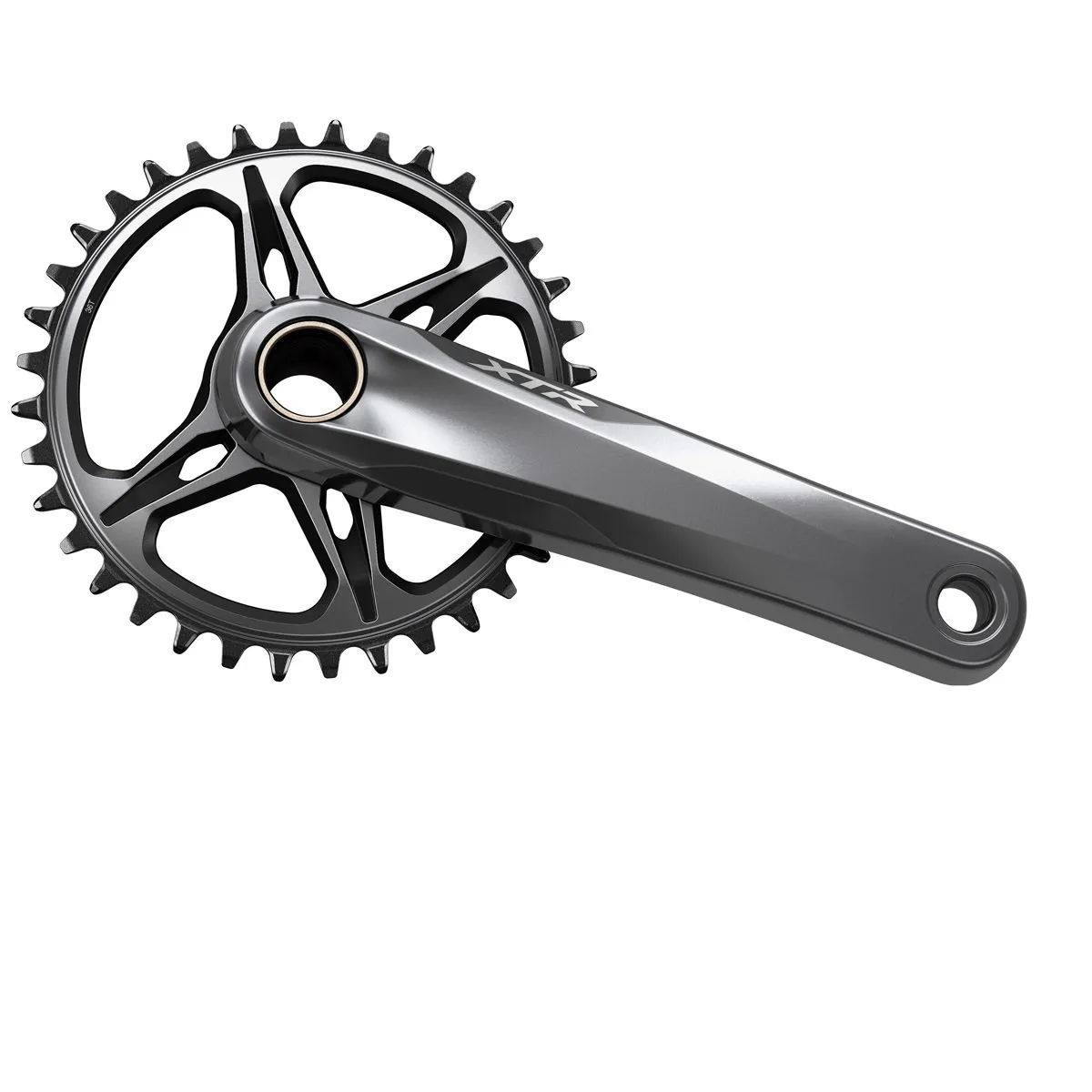 Shimano XTR M9100 Vevparti 175 MM utan drev, Silver Shimano XTR M9100 Vevparti 175 MM utan drev, Silver