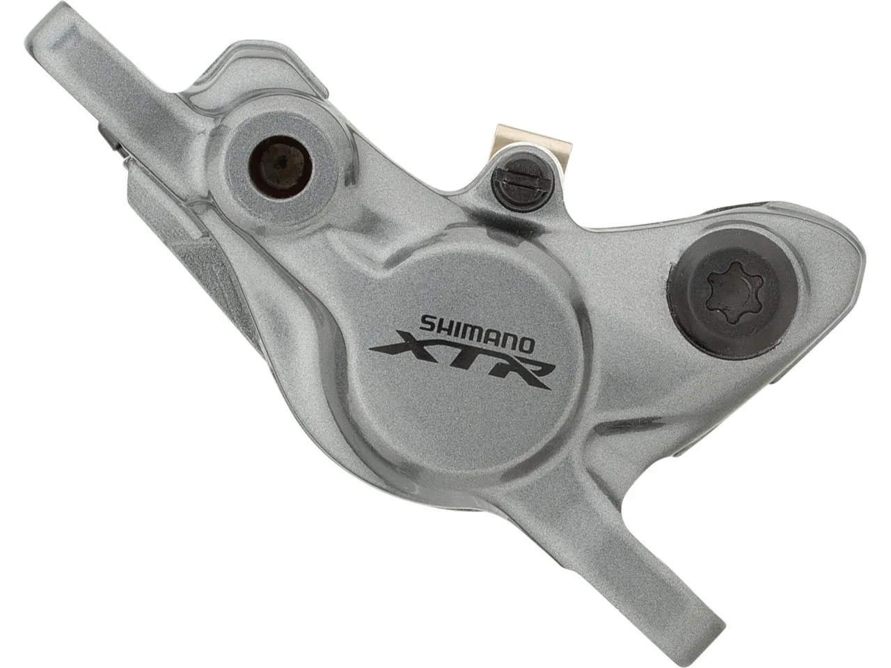 Shimano XTR Race Bremssattel BR-M9000 mit Resinbelag, Grå/Svart Shimano XTR Race Bremssattel BR-M9000 mit Resinbelag, Grå/Svart