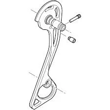Shimano Yttre platta till M781 SGS bakväxel Shimano Yttre platta till M781 SGS bakväxel