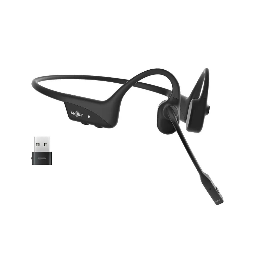 Shokz Opencomm2 Uc Trådlösa Sporthörlurar, Black, One Size Shokz Opencomm2 Uc Trådlösa Sporthörlurar, Black, One Size