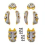 Sidi Srs Mtb Skostudser, Silver / Yellow