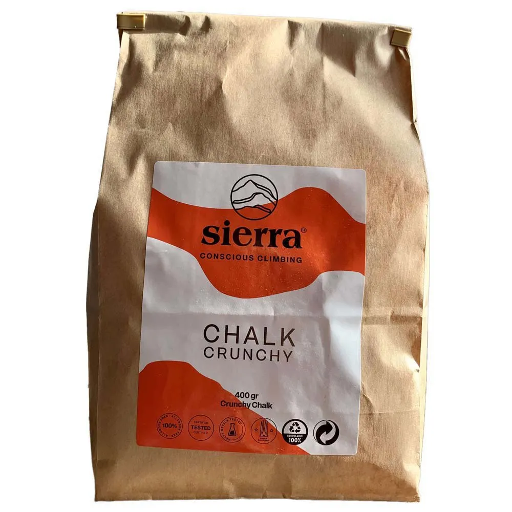 Sierra Climbing Crunchy Magnesium 60 Enheter, Brown, 200g