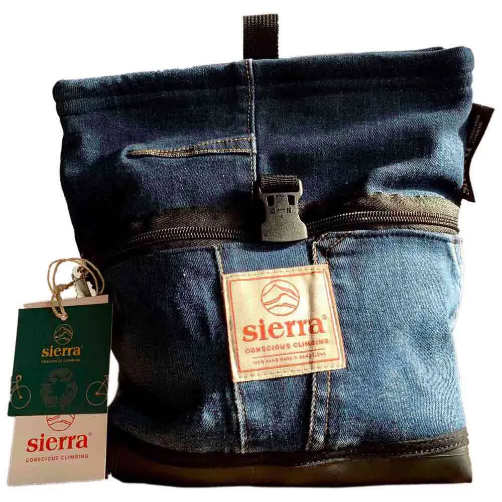 Sierra Climbing Franken Bucket Jeans Recycled Kritpåse, One Size