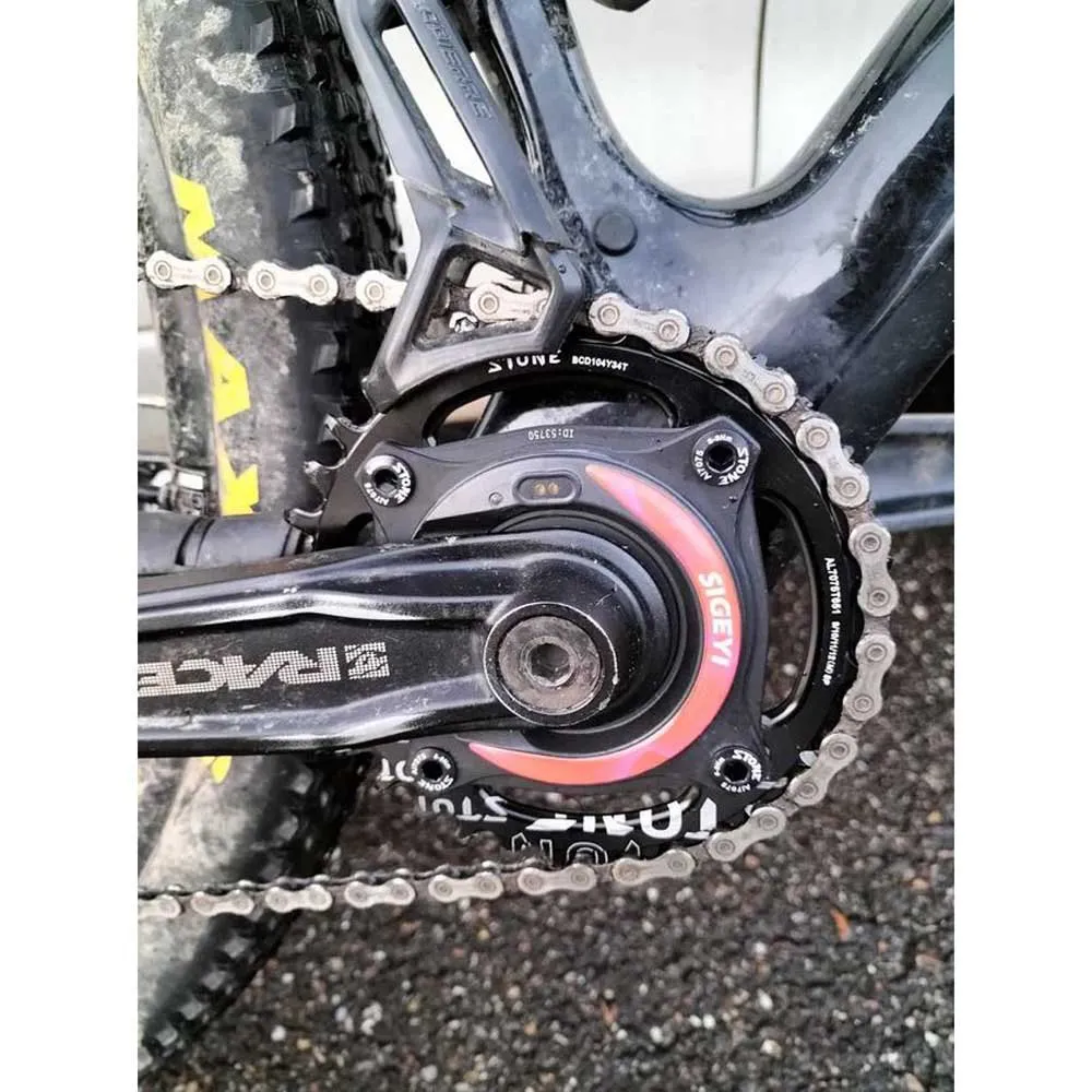 Sigeyi Axo Raceface Mtb Spindel Med Effektmätare Refurbished, Black, 104mm