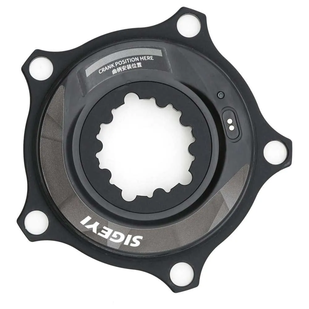 Sigeyi Axo Sram 3-5 Spindel Med Effektmätare, Black, 110mm