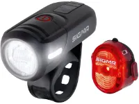 SIGMA SPORT Aura 45 USB + Nugget II Lampset SIGMA SPORT Aura 45 USB + Nugget II Lampset