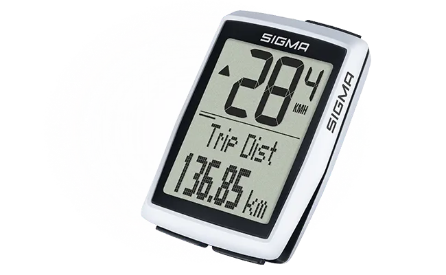 SIGMA SPORT BC 12.0 WR Cykeldator, Vit SIGMA SPORT BC 12.0 WR Cykeldator, Vit