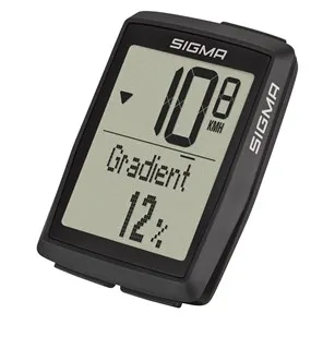 SIGMA SPORT BC 14.0 WL STS CAD Cykeldator m. kadensmätare, Svart