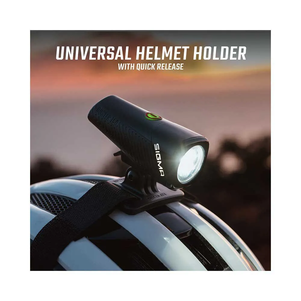 SIGMA SPORT Buster 150hl Helmet Framlampa, Black, 150 Lumens