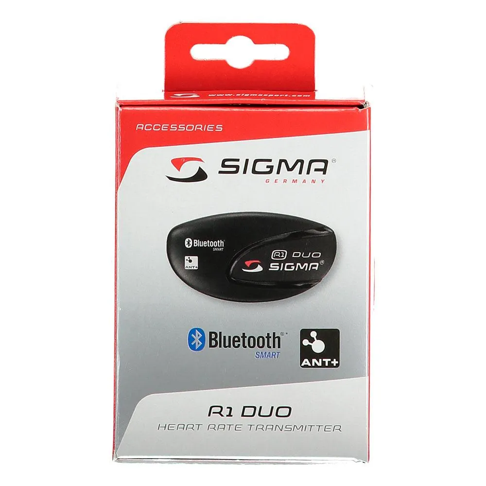 SIGMA SPORT R1 Duo Pulssensor, Black