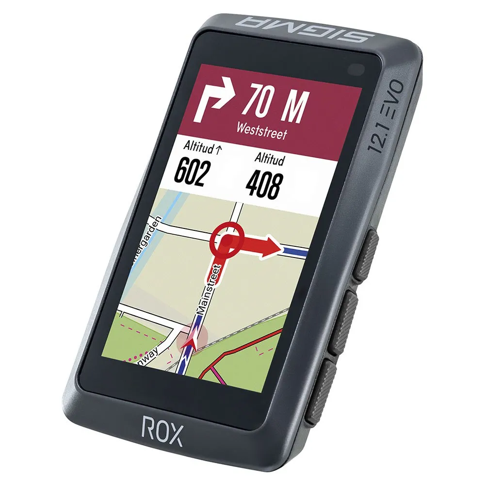 SIGMA SPORT ROX 12.1 Evo GPS Trainingscomputer + Sensor Set SIGMA SPORT ROX 12.1 Evo GPS Trainingscomputer + Sensor Set