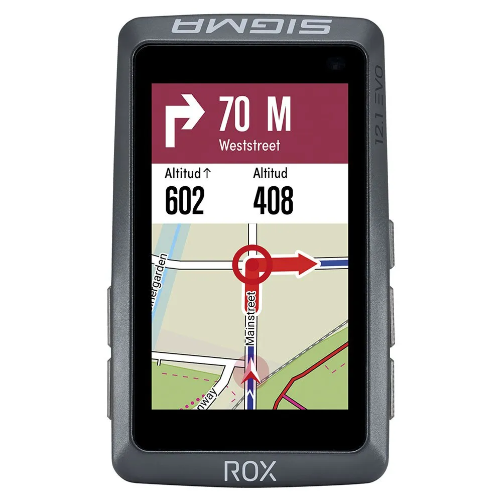 SIGMA SPORT ROX 12.1 Evo GPS Trainingscomputer + Sensor Set SIGMA SPORT ROX 12.1 Evo GPS Trainingscomputer + Sensor Set