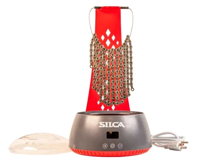 SILCA Chain Wax System, Red, One Size