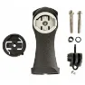 SILCA Chisela Titanium Garmin/wahoo 23-40mm Styrfäste För Cykelcomputer, Black, One Size