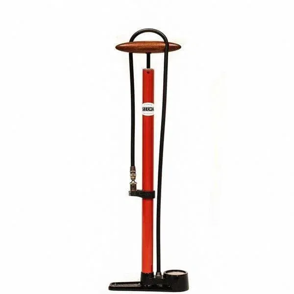 SILCA Pista Floor Pump, Red SILCA Pista Floor Pump, Red