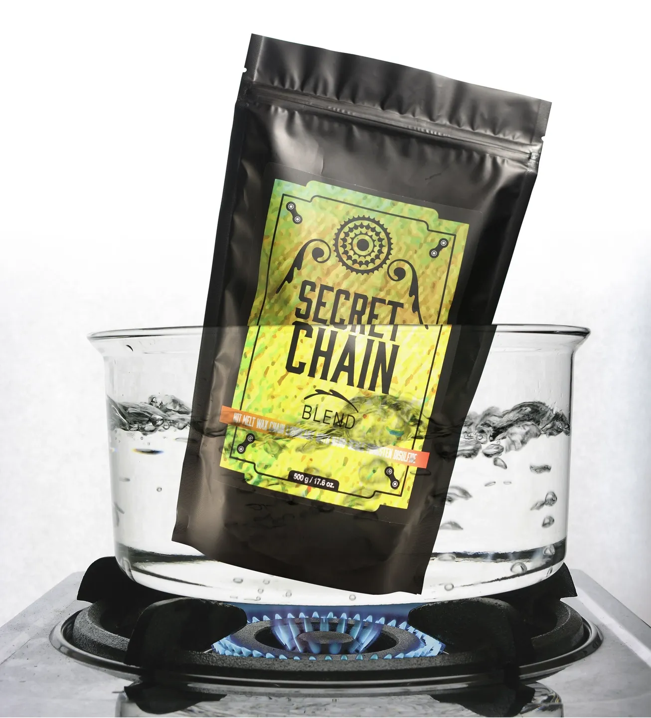 SILCA Secret Chain Blend Kedjevax, Black / green, One Size