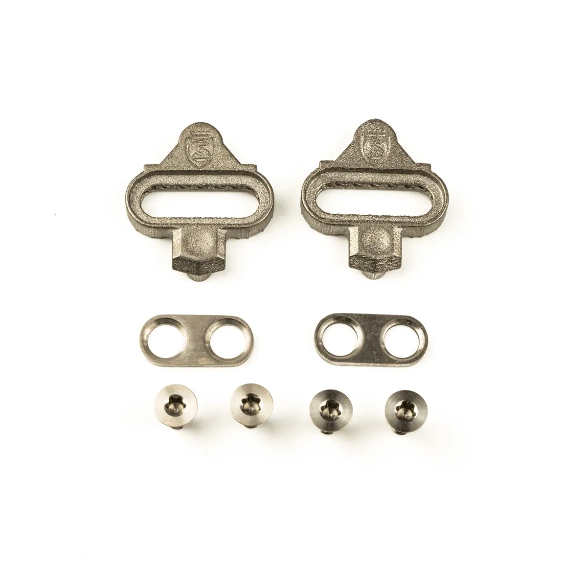 SILCA Shimano SPD MTN Cleats, Silver, One Size