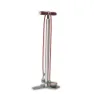 SILCA SuperPista Ultimate Hiro Golvpump, Silver / red, 160psi