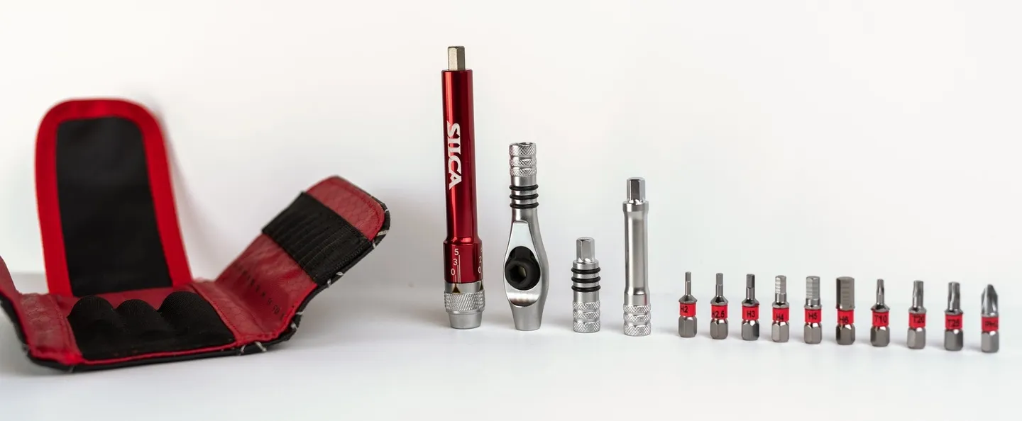 SILCA T-Ratchet + Momentnyckelskit, Red, One Size SILCA T-Ratchet + Momentnyckelskit, Red, One Size