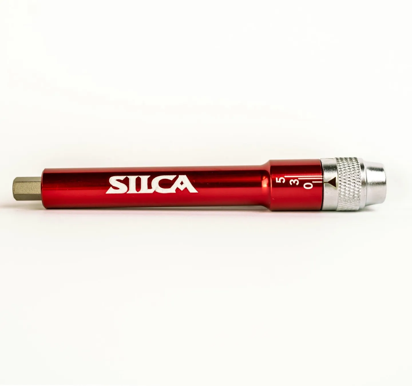 SILCA T-Ratchet + Momentnyckelskit, Silver Red SILCA T-Ratchet + Momentnyckelskit, Silver Red