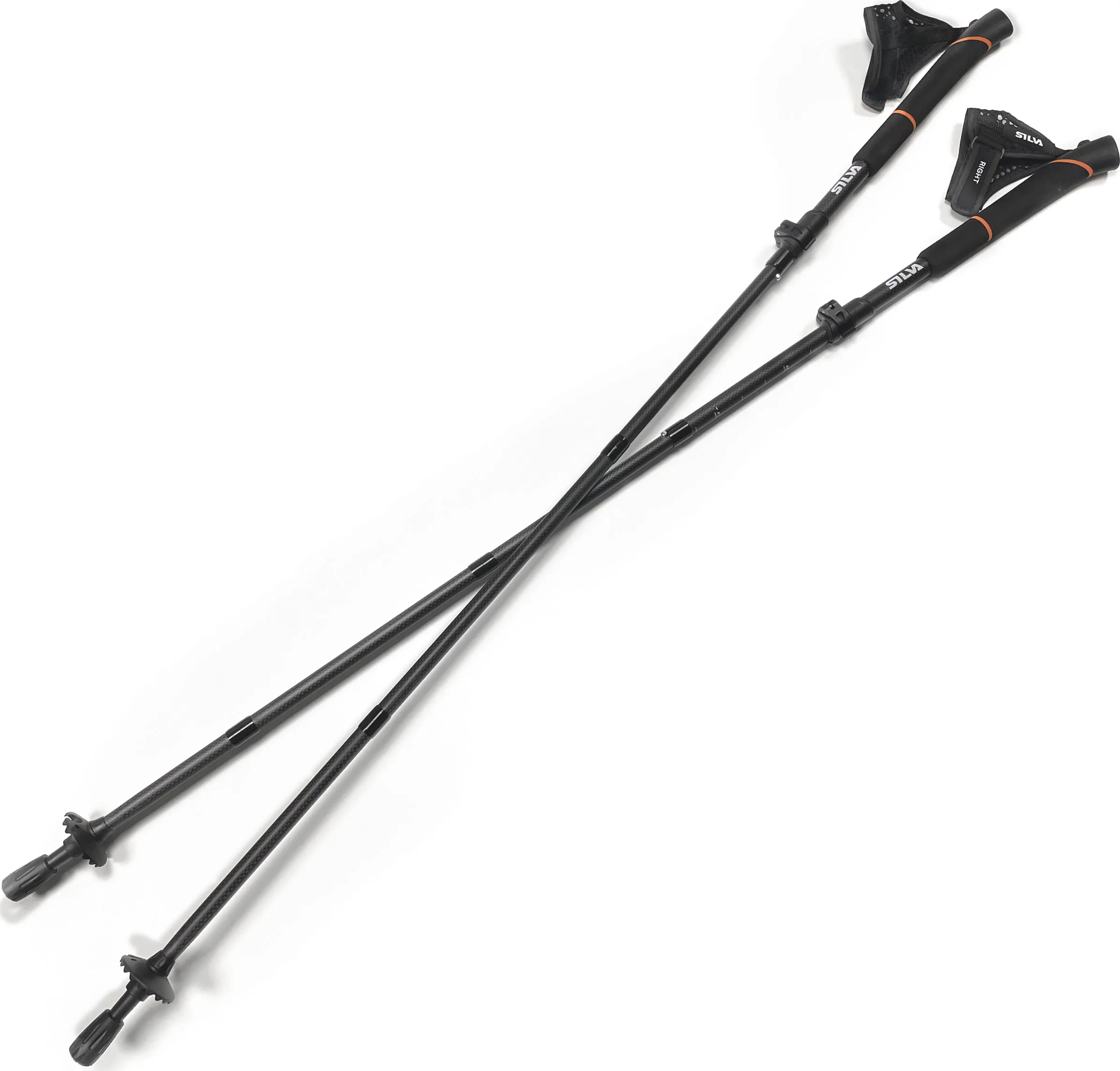 Silva Adjustable Running Poles Carbon Silva Adjustable Running Poles Carbon