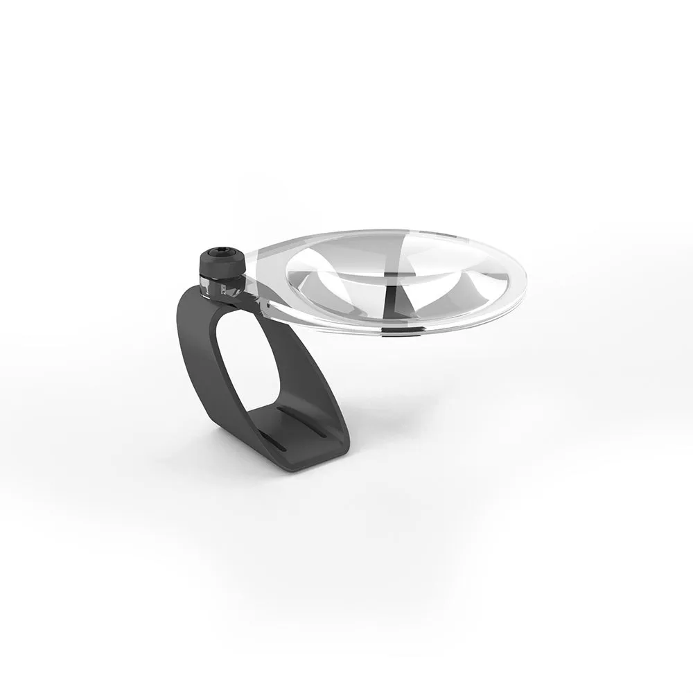 Silva C-formad Zoomförstoringsglas unisex, Clear, One Size