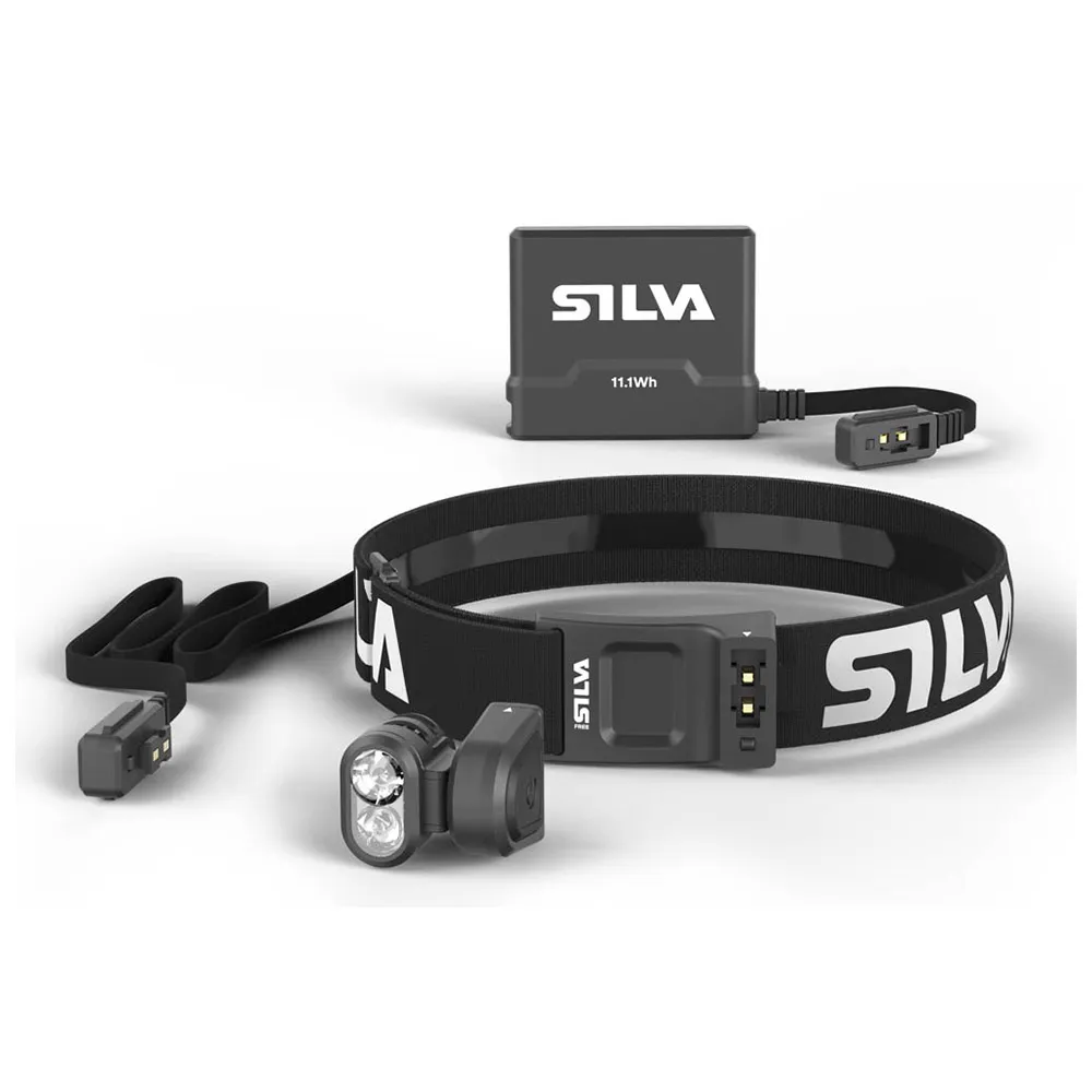 Silva Free 900 Xxs Pannlampa, Black, 900lm