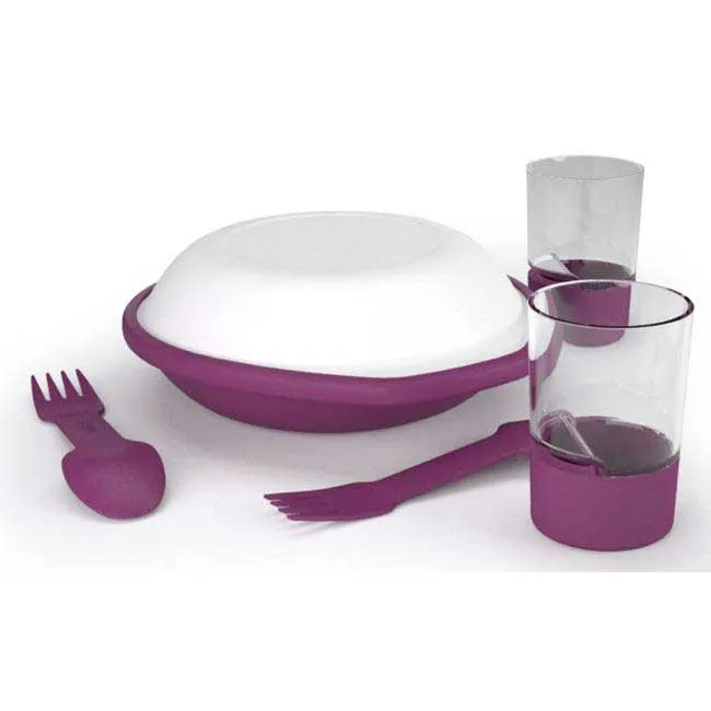 Silva Middagsset För Två, Purple, One Size